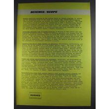 1980 Hughes Aircraft Ad - Weather Satellite Pictures