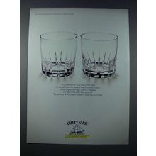 1992 Cutty Sark Scotch Whisky Ad