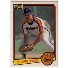 1983 Donruss baseball card 65 Harry Spilman