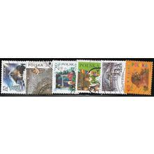 1980/2010 6 different values - fine used (o)