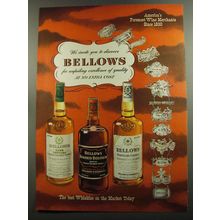 1952 Bellows Advertisement - Club Special, Bonded Bourbon, Partners Choice