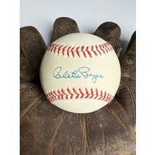 Clete Boyer Signed Autographed Official American League (OAL) Baseball