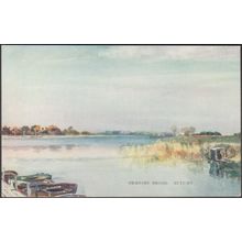 Autumn, Ormesby Broad, Norfolk, c.1920s - Postcard