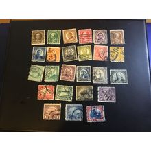ICOLLECTZONE US 551-573 F/VF used CV $36 (4)