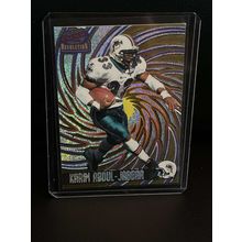Karim Abdul Jabbar [Shadows] #72 | 1998 Pacific Revolution Football Trading Card