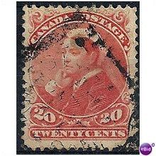 Canada 1893 SG115 20c Vermillion Good/Fine Used