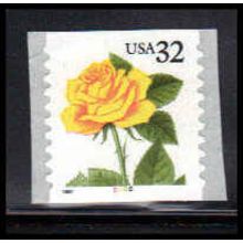 3054 32c Yellow Rose Very Fine MNH CNS 5566 PA6932