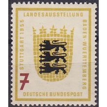 GERMANY BUND [1955] MiNr 0212 ( **/mnh )