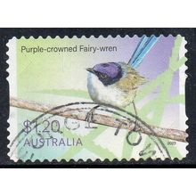 Australia 2023 Fairy Wrens - Purple-crowned Fairy Wren $1.20 s/a Used