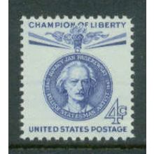 1159 4c Ignacy Paderewski Fine MNH MA0246
