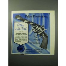 1958 H&R Ultra Side Kick Model 939 Revolver Ad - Prize