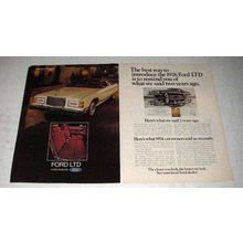 1976 Ford LTD Landau Car Ad - The Best Way to Introduce