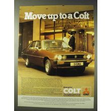 1979 Mitsubishi Colt Sigma 2000 Car Ad - Move Up To