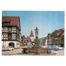 GENGENBACH, SCHARZWALD, GERMANY used vintage postcard not posted /