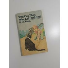 the cat that Was Left Behind By C.S. Adler 1981 paperback novel fiction