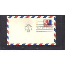 FDC UXC10 9c Eagle (No Cachet-U/A) CV40971