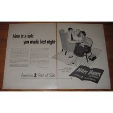 1950 Better Homes and Gardens Magazine Ad - Here is a sale you made last night