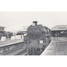 Engine 73083 Victoria Train at Ramsgate Railway Station Postcard