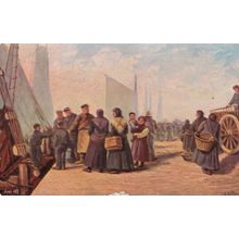 Fisherfolk. Hildesheimer Fac Simile. Series No 5451 Postcard