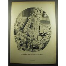 1955 Philadelphia Bulletin Advertisement - cartoon by Richard Decker