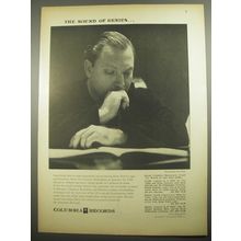 1956 Columbia Records Ad - Isaac Stern - The sound of genius