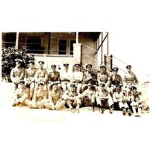 WW1 Royal Marines Antique Military Real Photo Postcard