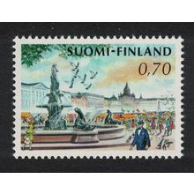 Finland Birds Market Place Helsinki 70p 1972 MNH SG#799