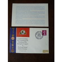 1970 GB Royal Naval Medical Service RNH Haslar Gosport cover special event