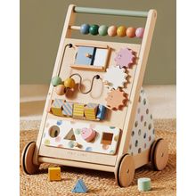 Tiny Land Wooden Baby Walker, Baby Push Walker, Montessori Walker Toy, Adjustabl