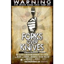 Forks Over Knives (2011)_0 Movie Film Poster Canvas iconic design