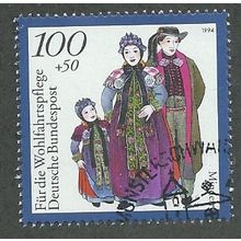 GER 1994 100pf+ 50 'NATIONAL COSTUMES- MINDEN' FINE USED (EBID47-597)