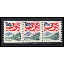 Used 2280a 25c U.S. Flag Very Fine PNC 15/3 PA2883