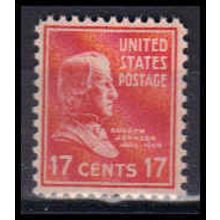 822 17c Andrew Johnson Fine MNH B0875
