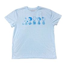 Peanuts Women's Character Soft Short Sleeve Round Neck T-Shirt (Light Blue/Snoop
