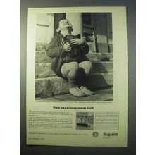 1952 Squibb Medicine Ad - From Experience Comes Faith