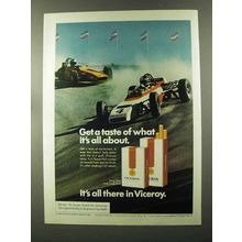 1973 Viceroy Cigarettes Ad - Taste What It's About
