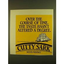 1979 Cutty Sark Scotch Ad - Over the Course of Time