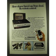 1979 Ferguson Videostar Deluxe Video Recording Ad