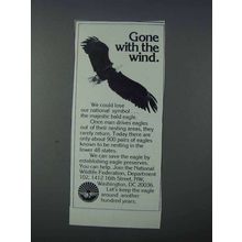 1981 National Wildlife Federation Ad - Bald Eagle