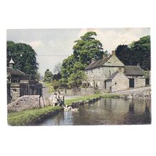 TISSINGTON, DERBYSHIRE unused vintage postcard by J Arthur Dixon Dby. 140