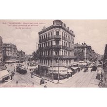 D'Alsace Lorraine Toulouse Antique French Tram Bus Postcard