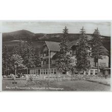 Berg Und Terrassenhotel Hainbergshoh German Hotel RPC Postcard