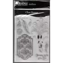 Kanban. Foxtrot - A5 Stamp Set. Stamping Cardmaking Crafts
