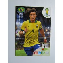 David Luis - Brasil 2014 Panini Adrenalyn XL Brazil World Cup (ef1)
