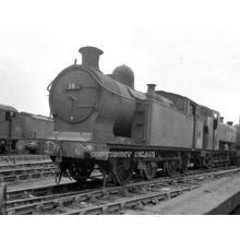 38 Ex RHYMNEY @ CARDIFF 1952