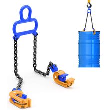 55 Gallon Drum Lift - Chain Drum Lifter - 2000 Lbs Capacity - Suitable for Blue