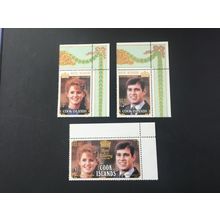 ICOLLECTZONE Cook Islands 975-977 VF NH