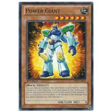 YuGiOh War of the Giants - BP02-EN091 - Power Giant - 1st Edition