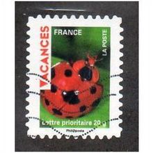 FRA 2009 (56c) 'VACANCES - LADYBIRD' FINE USED (EBID21134)