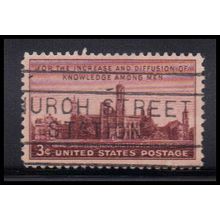 Used 943 3c Smithsonian Fine KA7859